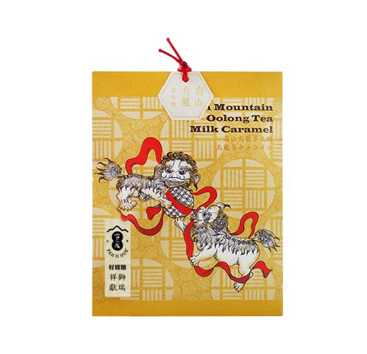 百二歲 PAH JI HUE 高山烏龍茶乳糖 祥獅獻瑞 82g
