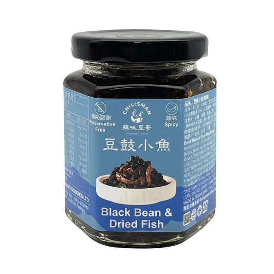 辣味豆哥 CHILISMAN 豆鼓小魚 辣味 170g