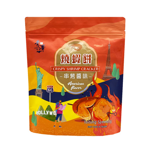 台東青澤 CHING TSE 燒蝦餅-串烤醬味口味 100g
