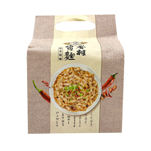 福忠字號 FU CHUNG 眷村醬麵 醋香椒麻 460g 4入