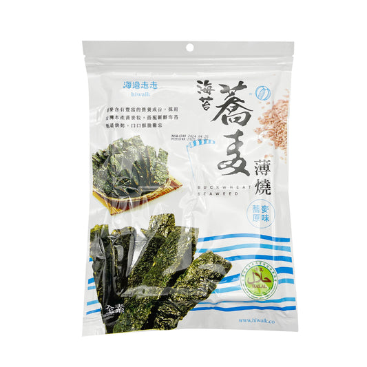 海邊走走 HIWALK 海苔蕎麥薄燒 40g