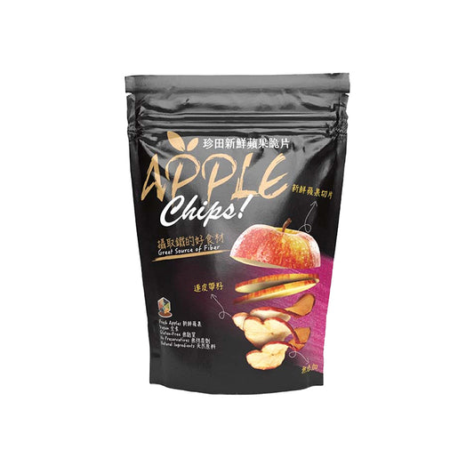 珍田生機 JING TAN 新鮮蘋果脆片 90g