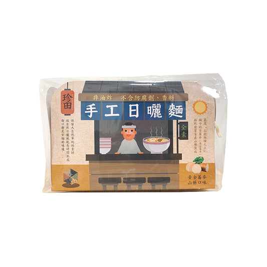 珍田生機 JING TAN 手工日曬麵 黃金蕎麥山藥 600g