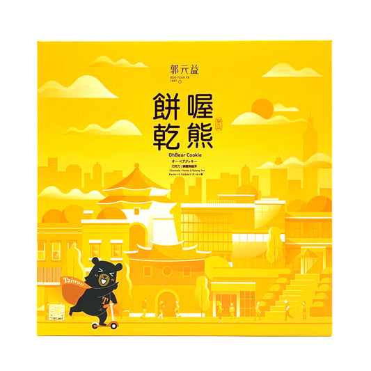 郭元益 KUO YUAN YE 喔熊OhBear餅乾 264g 24入