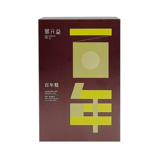 郭元益 KUO YUAN YE 百年糕(麻油綠豆/芝麻) 180g 20入(新包裝)