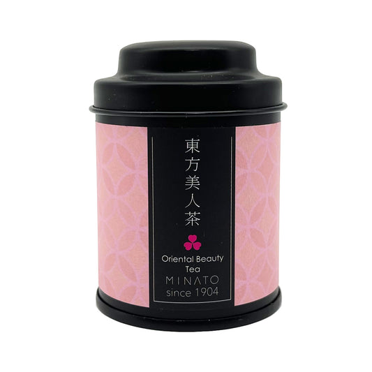 茶粒茶 MINATO 原片茶葉 Mini黑罐 東方美人茶 10g