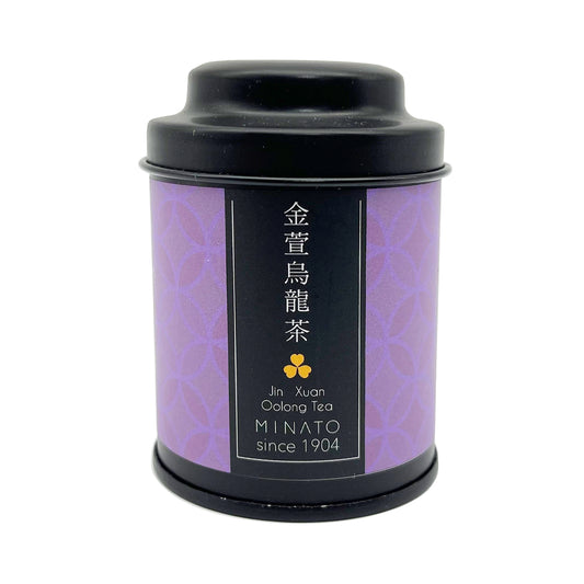 茶粒茶 MINATO 原片茶葉 Mini黑罐 金萱烏龍茶 25g