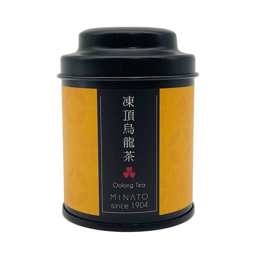 茶粒茶 MINATO 原片茶葉 Mini黑罐 凍頂烏龍茶 30g