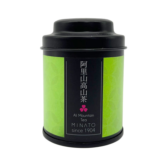 茶粒茶 MINATO 原片茶葉 Mini黑罐 阿里山高山茶 25g