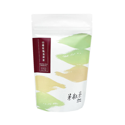 茶粒茶 MINATO 山楂玫瑰洛神茶立體茶包 5g*8入
