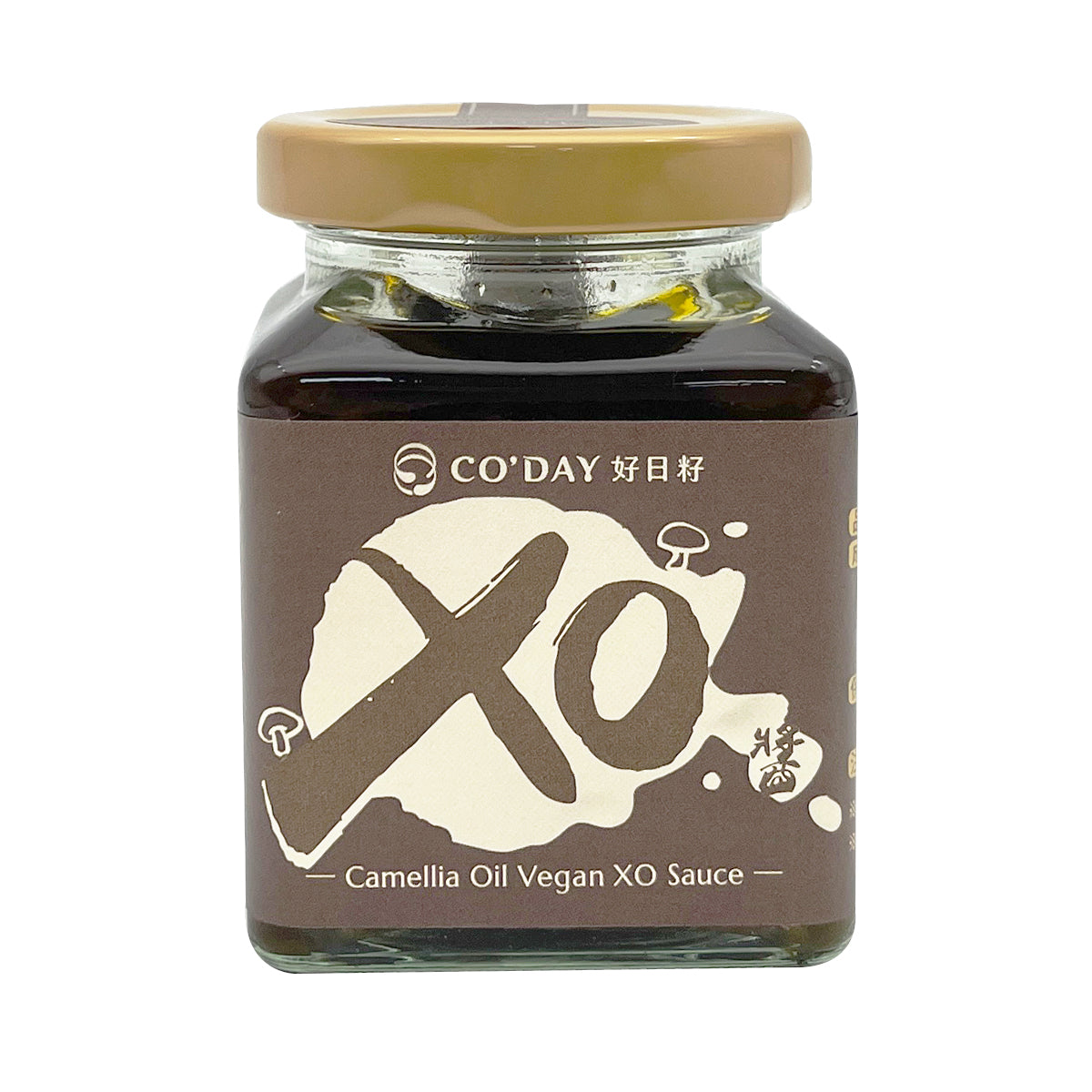 梅山茶油 MEI-SHAN TEA-SEEDS OIL 苦茶油素XO醬 160g