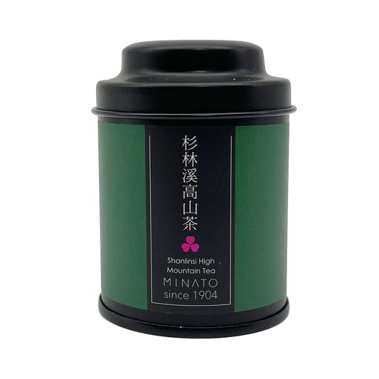 茶粒茶 MINATO 原片茶葉 Mini黑罐 杉林溪高山茶 25g