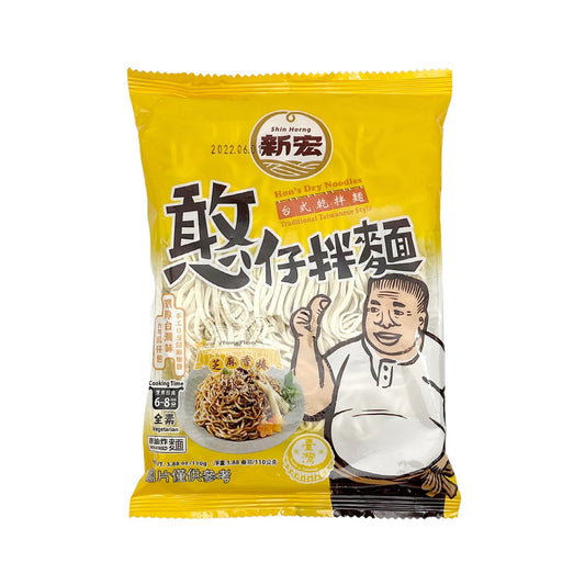 新宏 SHIN HORNG 憨仔麵 芝麻香椿 110g 1入
