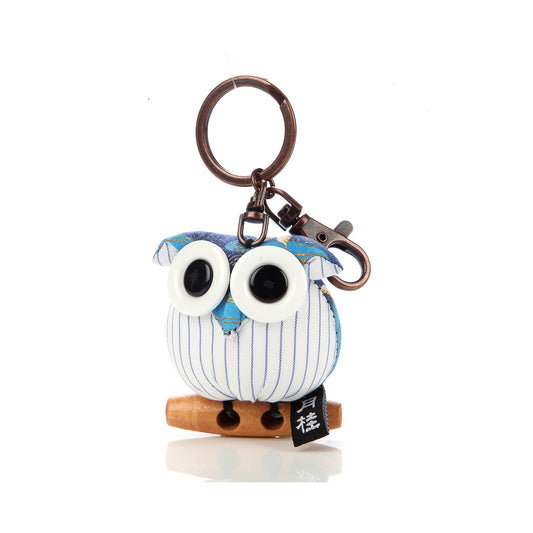 月桂娃娃 YUE GUI DOLLS 貓頭鷹鑰匙圈 1入(圖案隨機出貨)