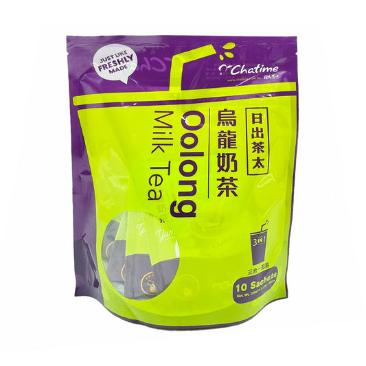 日出茶太 CHATIME 烏龍奶茶 三合一即溶飲 200g 10入