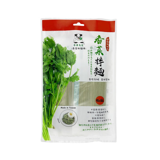 香菜先生 MR CORIANDER 香菜拌麵-香菜綠麵條(椒麻) 504g 4pcs