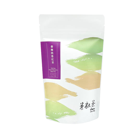 茶粒茶 MINATO 春舞桃香紅茶立體茶包 3g*8入