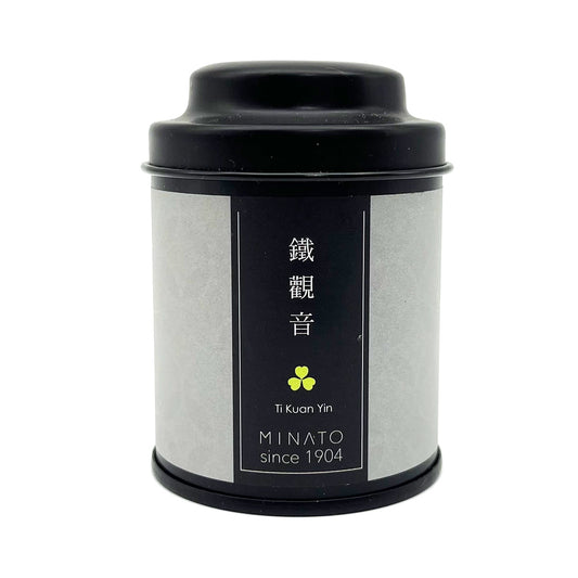 茶粒茶 MINATO 原片茶葉 Mini黑罐 鐵觀音 18g